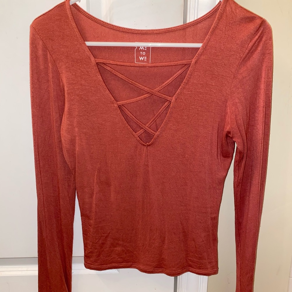 Long crop top
